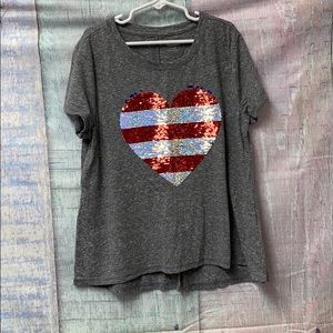 Girls Flag Shirt